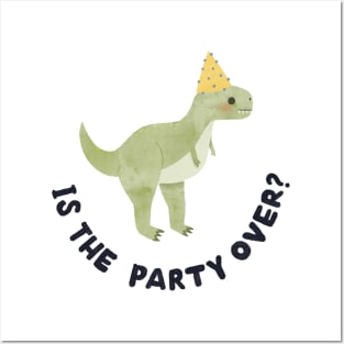 Party Dinasour Posters and Art